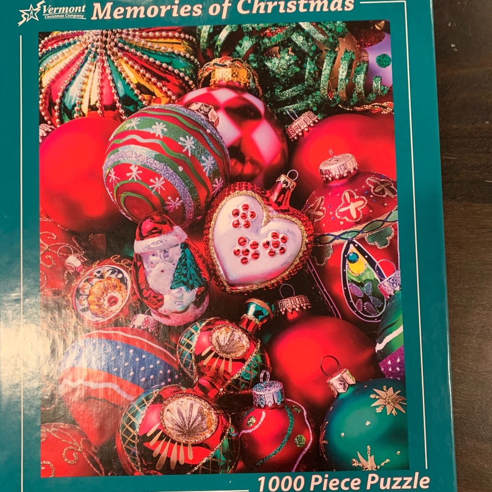 christmas ornament puzzle 1000 piece